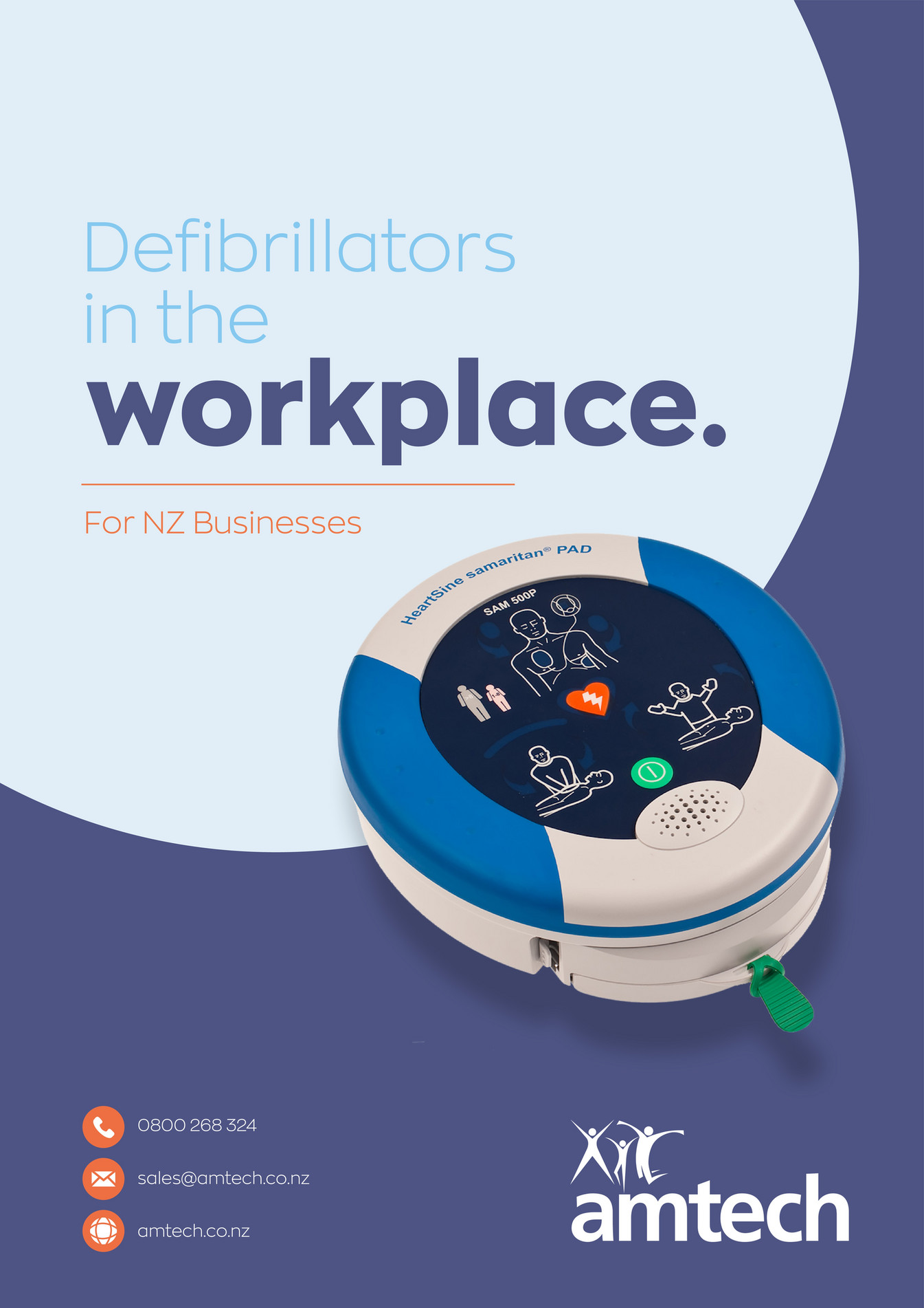 Amtech The 2022 Guide to Defibrillators in the Workplace Page 1