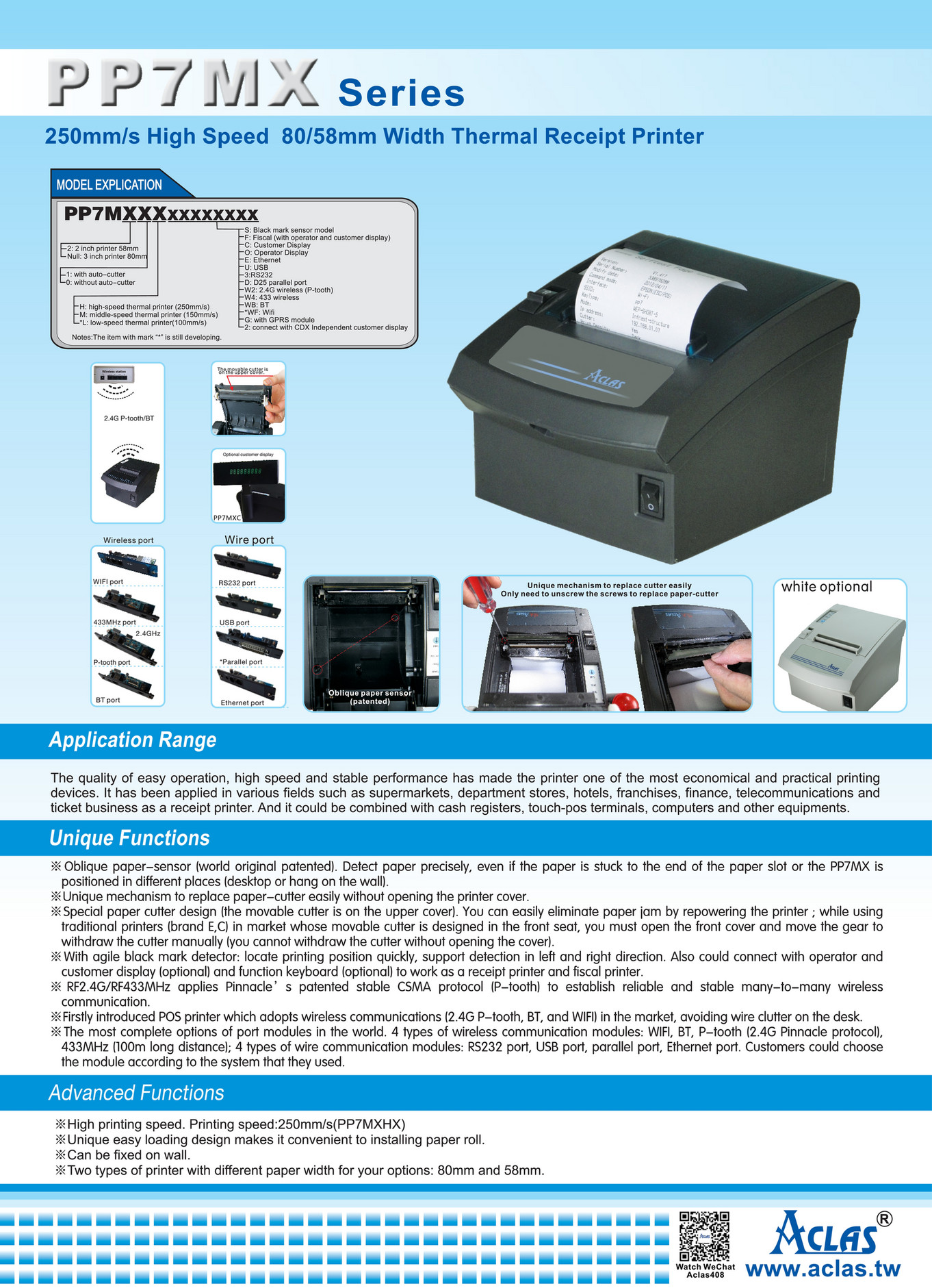 Xiamen Pinnacle Electrical Co., Ltd PP7X thermal receipt printer Page 1 Created with