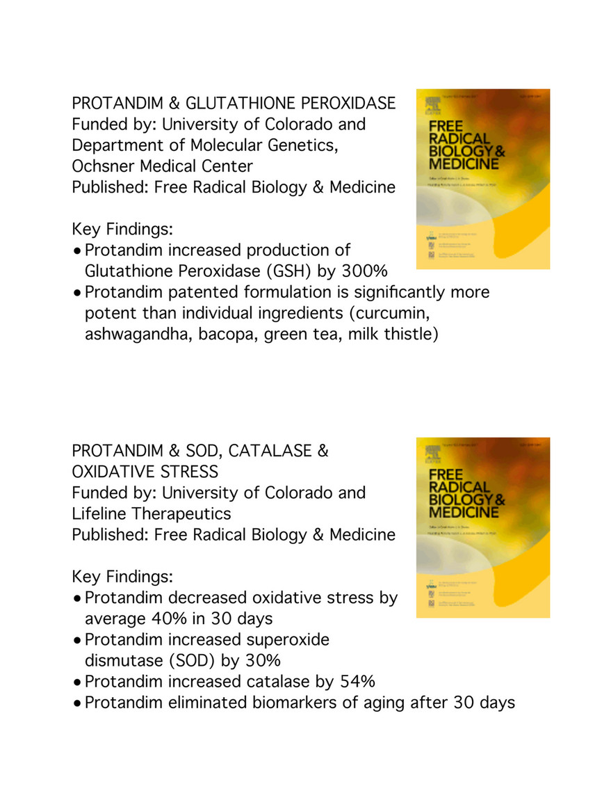 LifeVantage - Protandim & Nrf2 - PubMed.gov Study Summary - Page 4-5 -  Created with Publitas.com