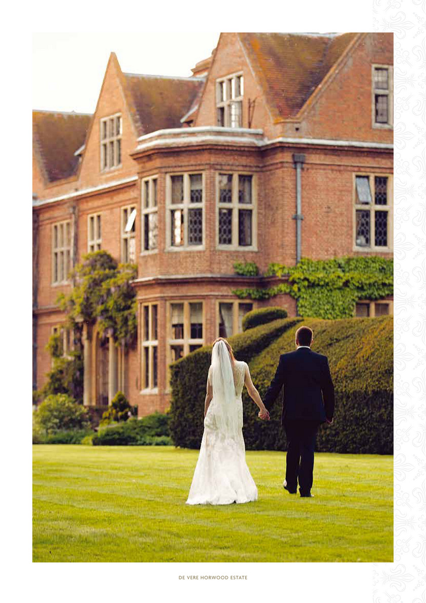 de vere horwood estate wedding