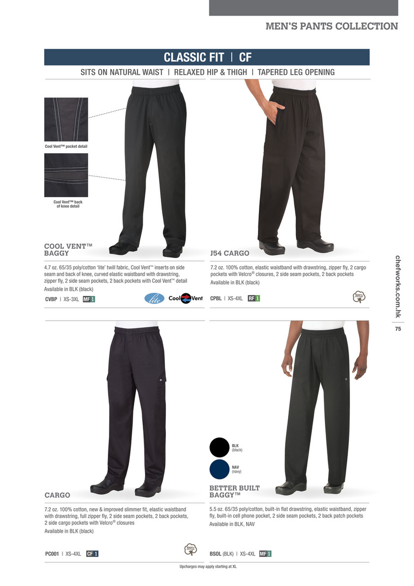 chef works cargo pants