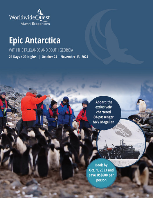 Worldwide Quest Alumni Antarctica Expedition 2024 Detailed Itinerary