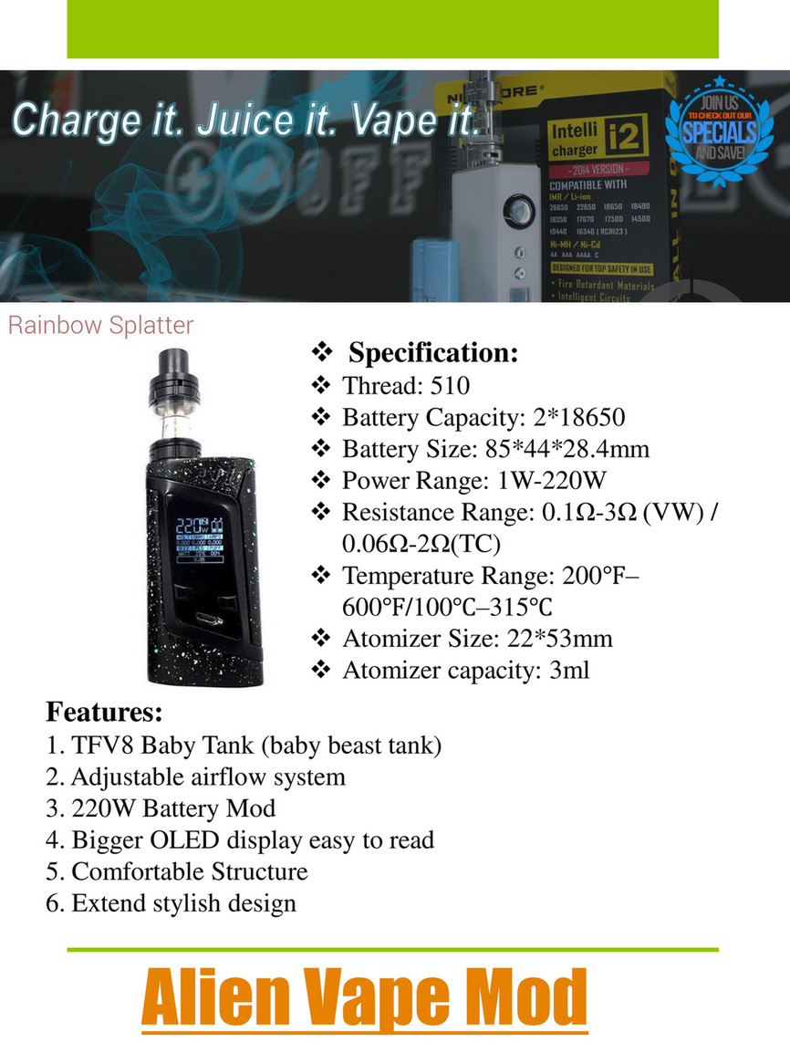 Alien Vape - Smok Alien 220w - Page 4-5 - Created with Publitas.com
