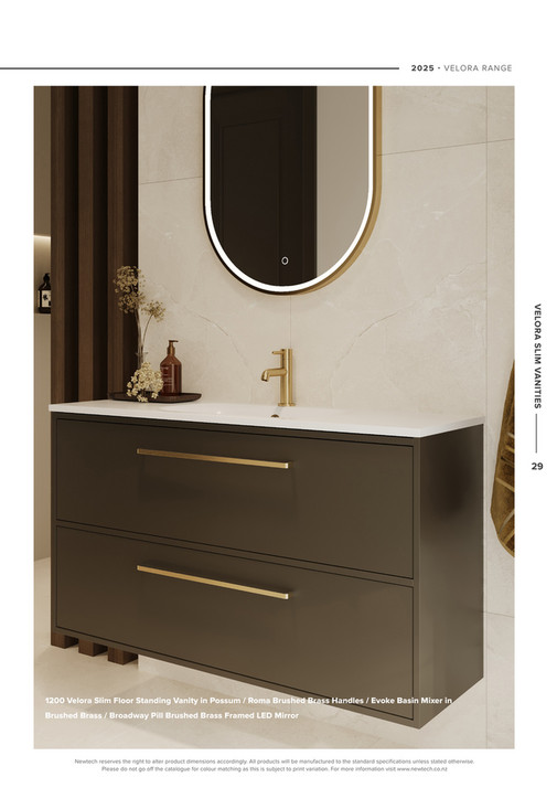 Velora Roma Newtech Bathroomware - Velora Range_Brochure_2026 - Page 28-29
