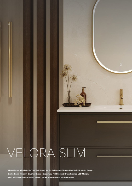 Velora Roma Newtech Bathroomware - Velora Range_Brochure_2026 - Page 22-23