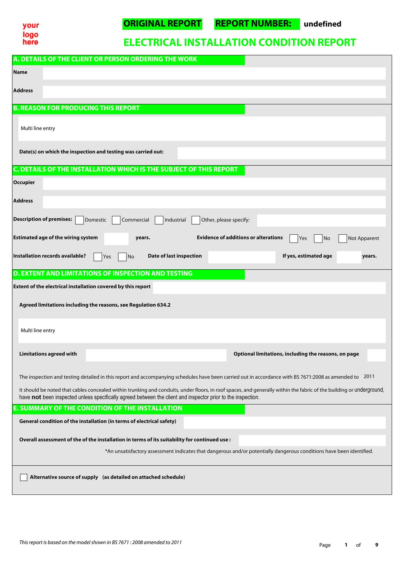 victor Xray Services - EICR - Single Board (1) - Page 2-3 - Created ...