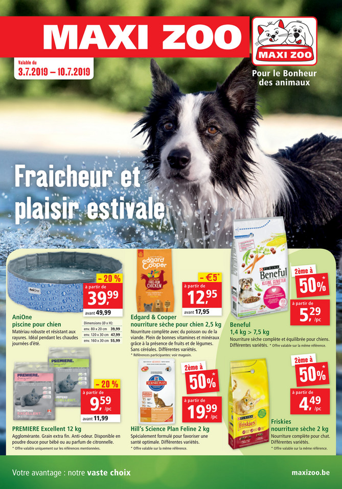 Folder Maxi Zoo Promotions de la semaine 27