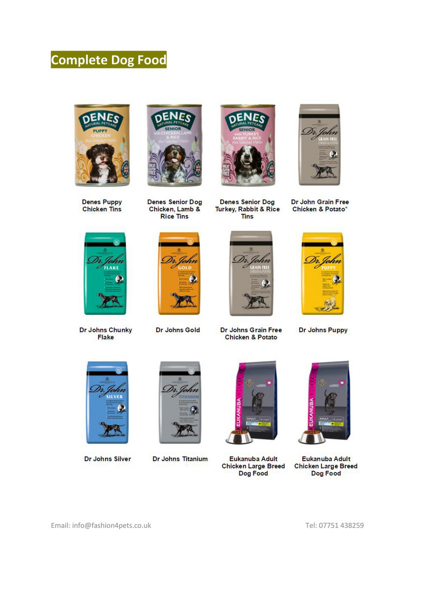 dr johns grain free dog food