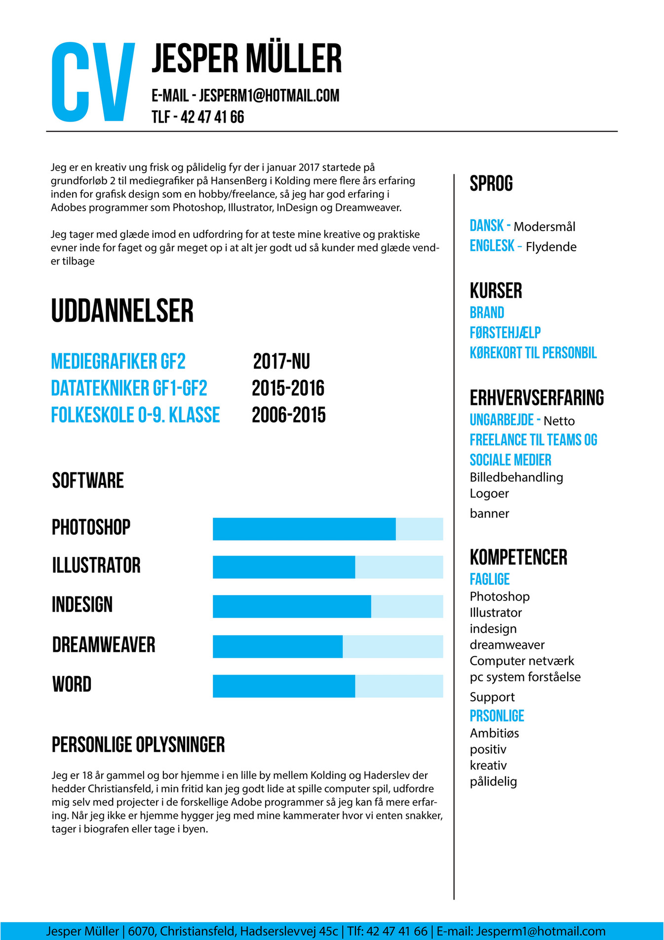 My Publications Jesper Muller Cv Page 1 Created With