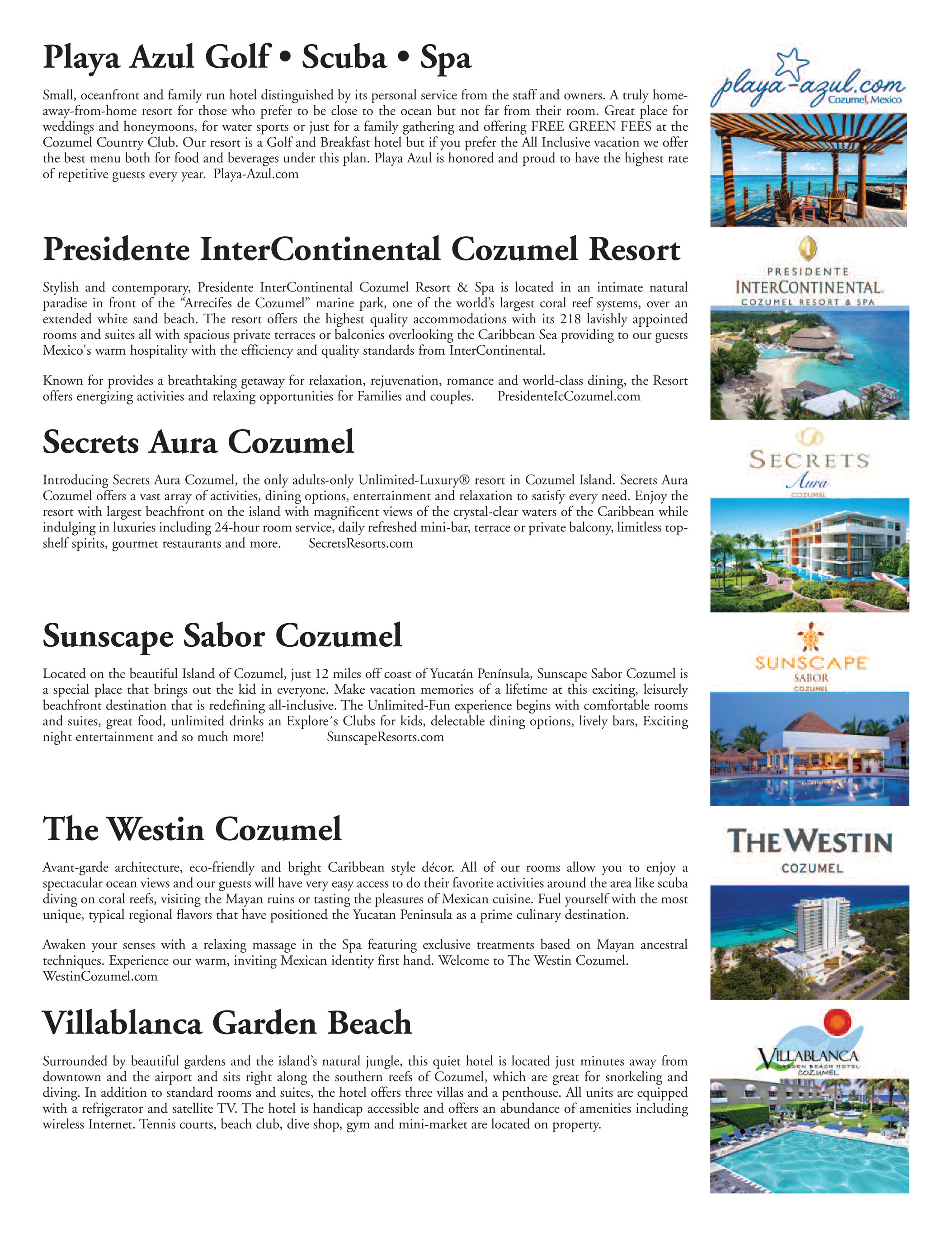 Cozumel Visitors Guide - Page 74-75 - Created with 