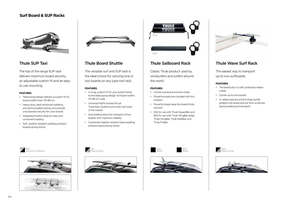 thule wave surf rack