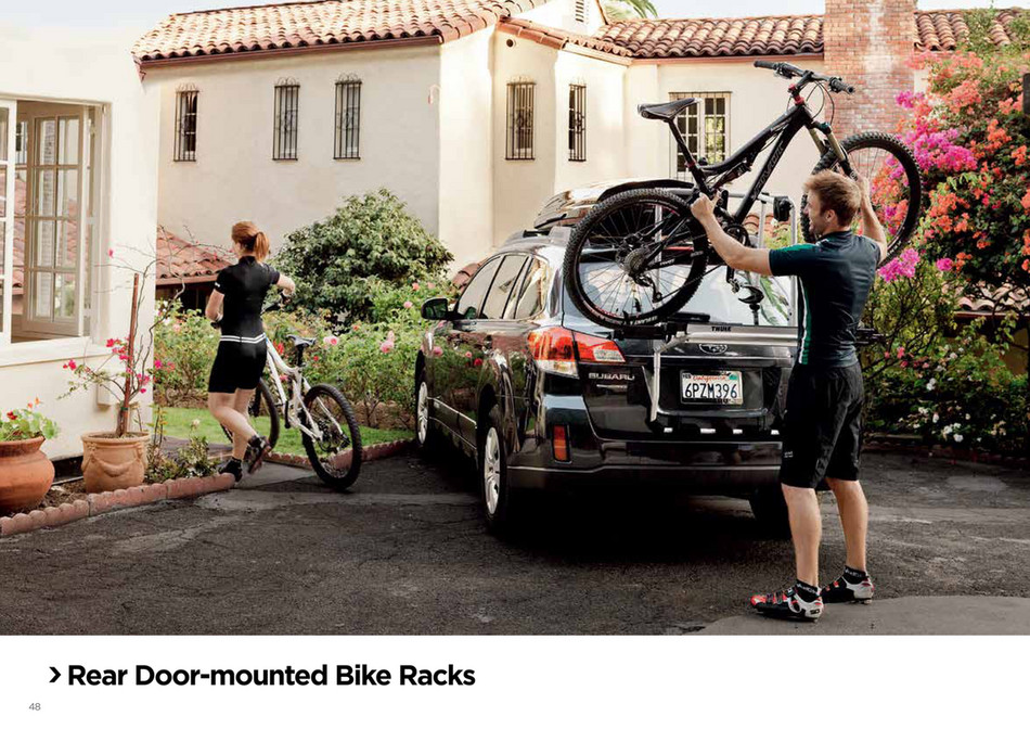 rear door bike rack