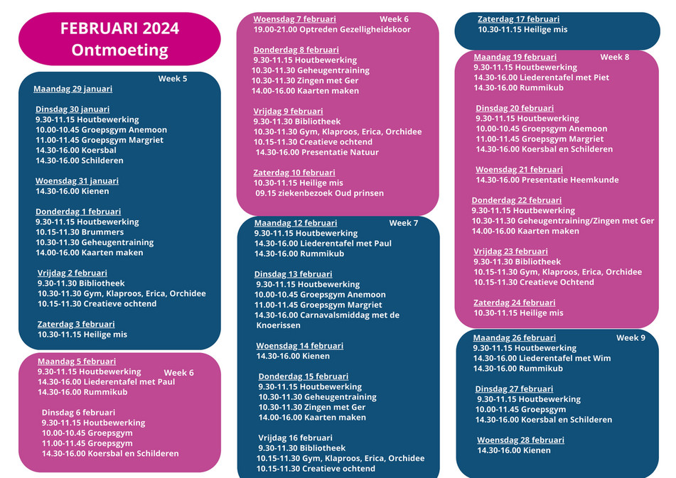 Brabantzorg Maandprogramma Sint Jan Uden Pagina 1 Created With 0395