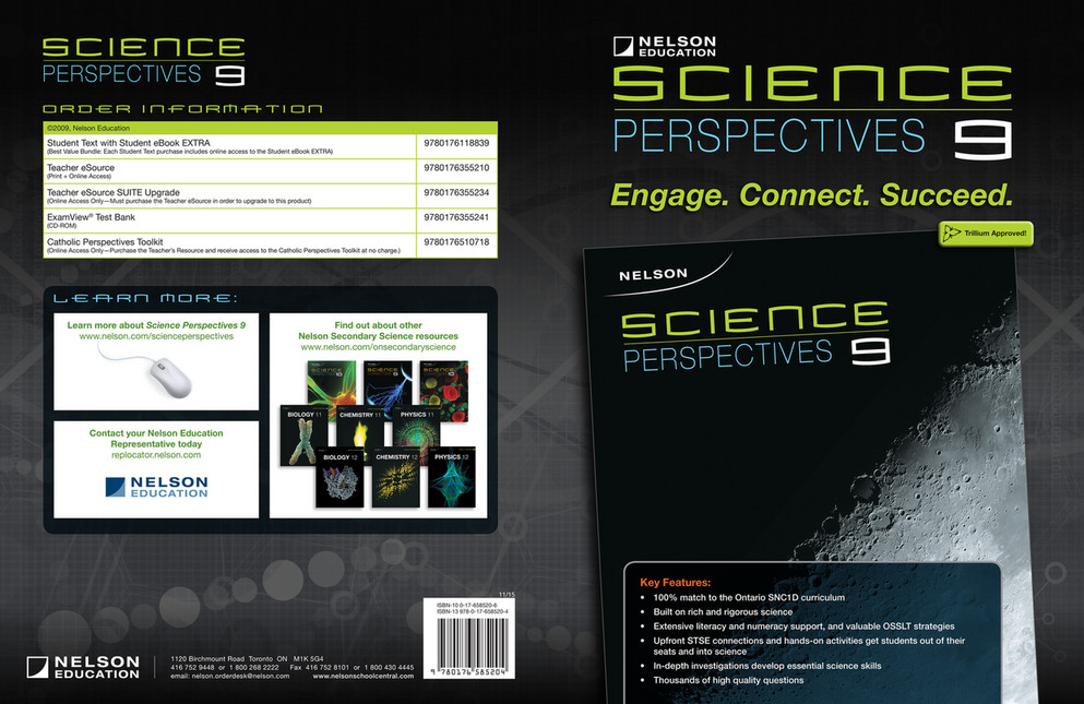 Nelson - Science Perspectives 9 Overview Brochure 2016 - Page 1 ...