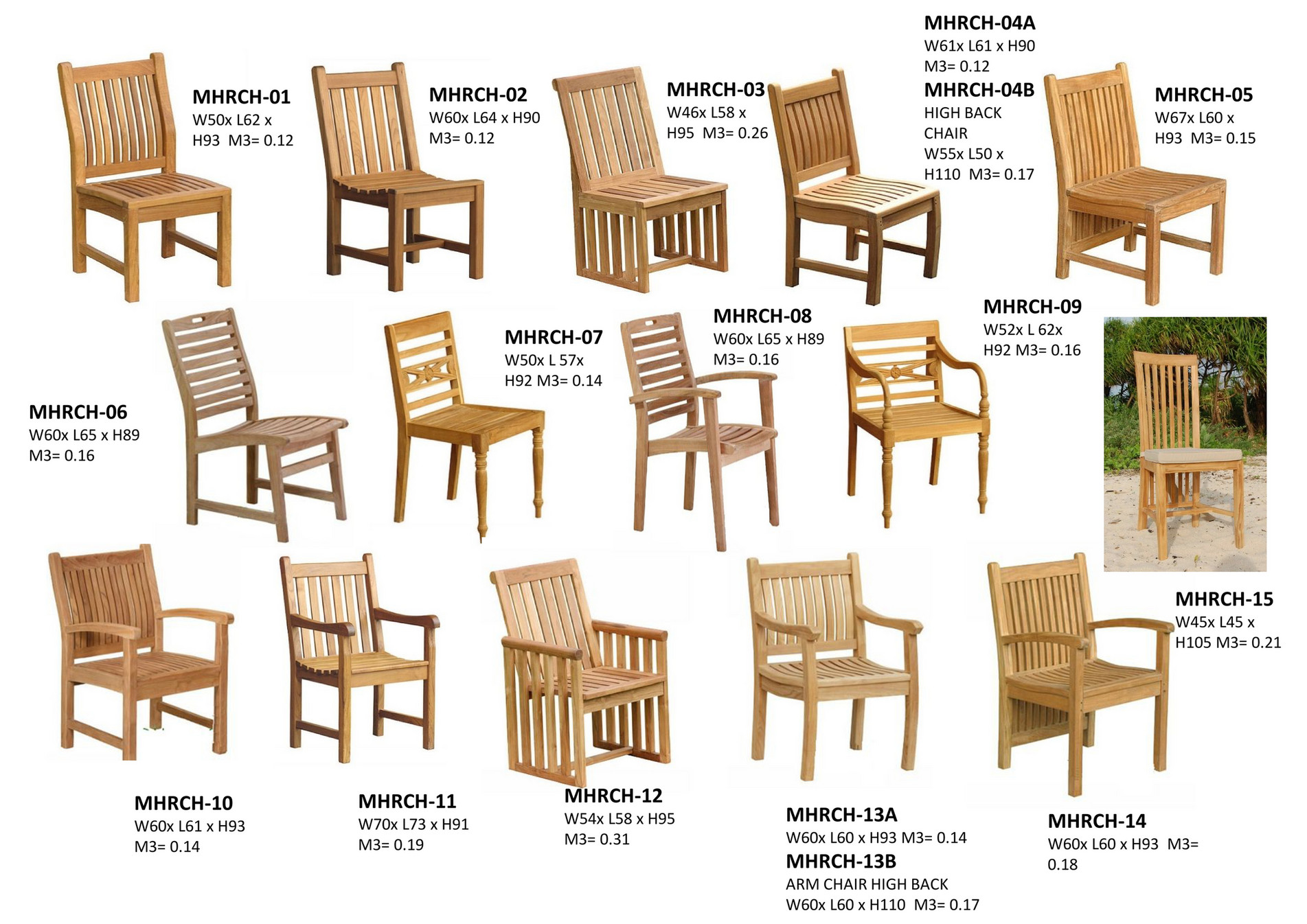 MEDLEY HALLMARK SDN BHD Medley Hallmark Teak Outdoor Furniture Page