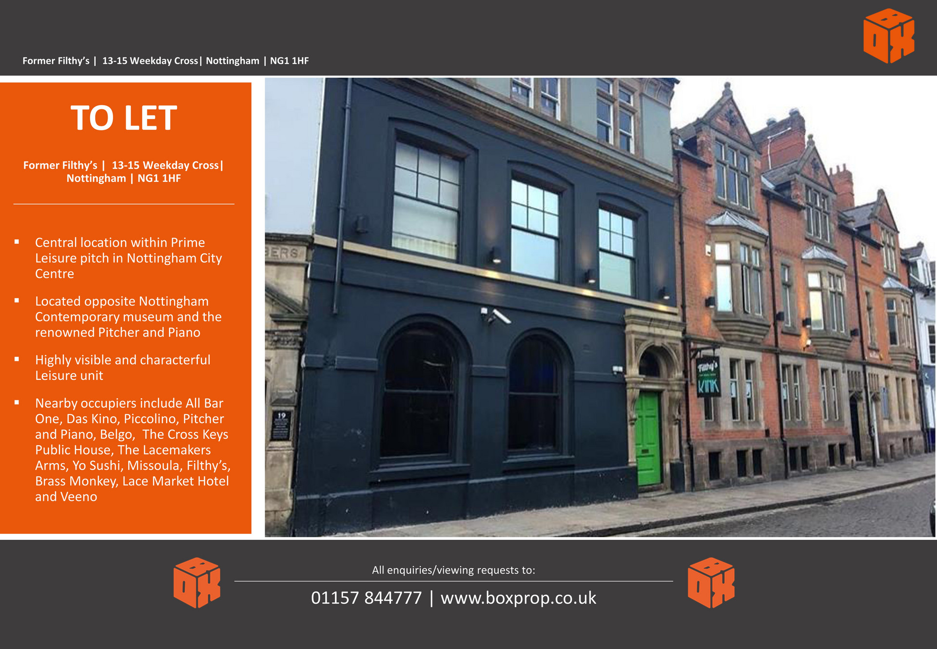 Box property consultants 13 15 Weekday Cross Nottingham Page 1