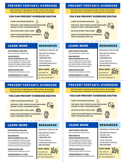 NM Department of Health - NMDOH Fentanyl Card 202106 color - Page 1 ...