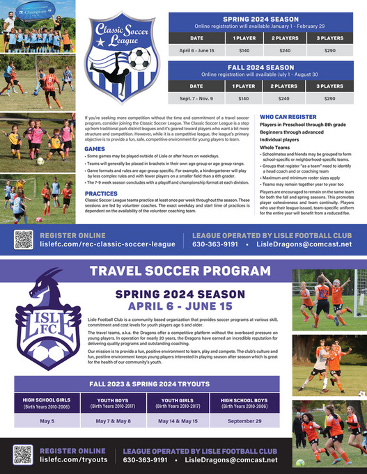 Lisle Park District - LPD-2024WinterSpring-ProgramGuide - Page 60-61