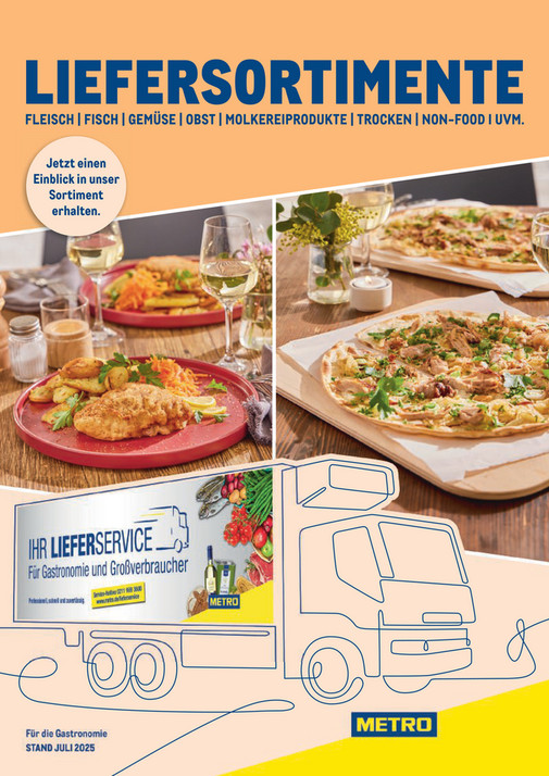 Sortimentskatalog Lieferservice