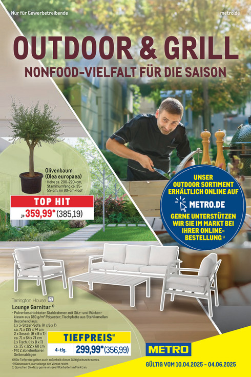 Outdoor und Grill