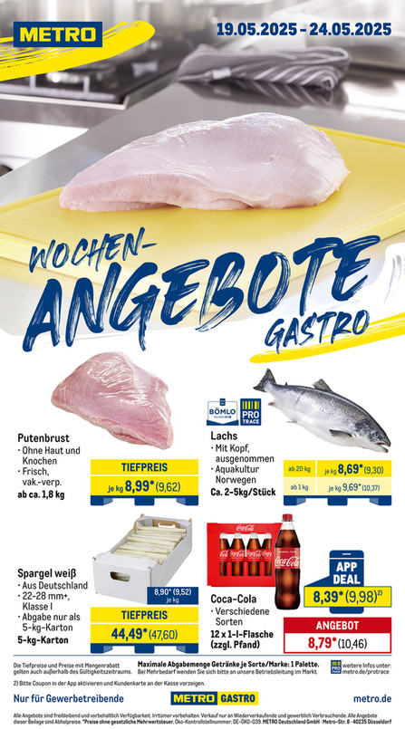 Wochen-Angebote Gastro