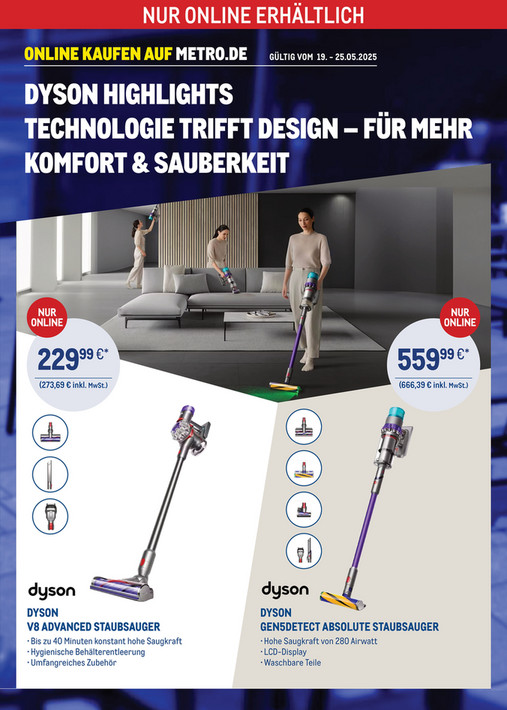 Online: Dyson Highlights
