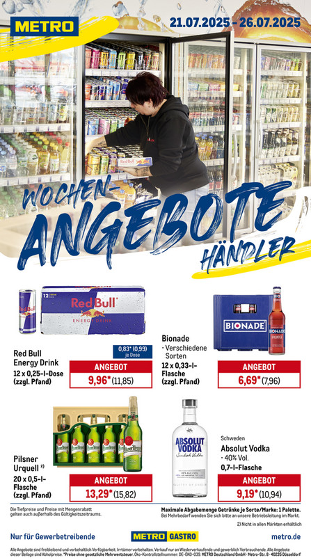 Wochen-Angebote Händler