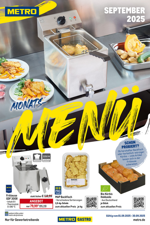 Monats-Menü