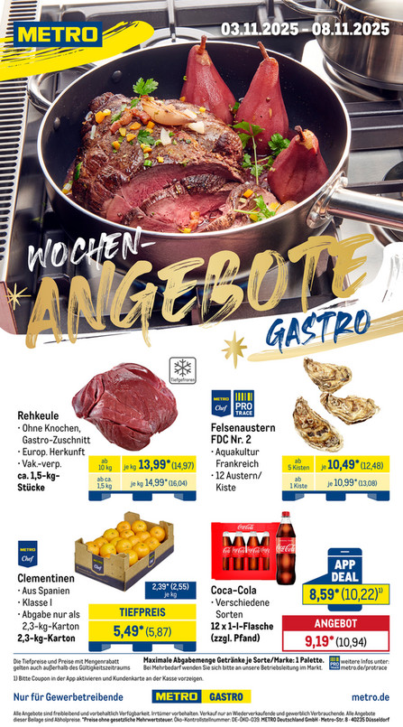 Wochen-Angebote Gastro