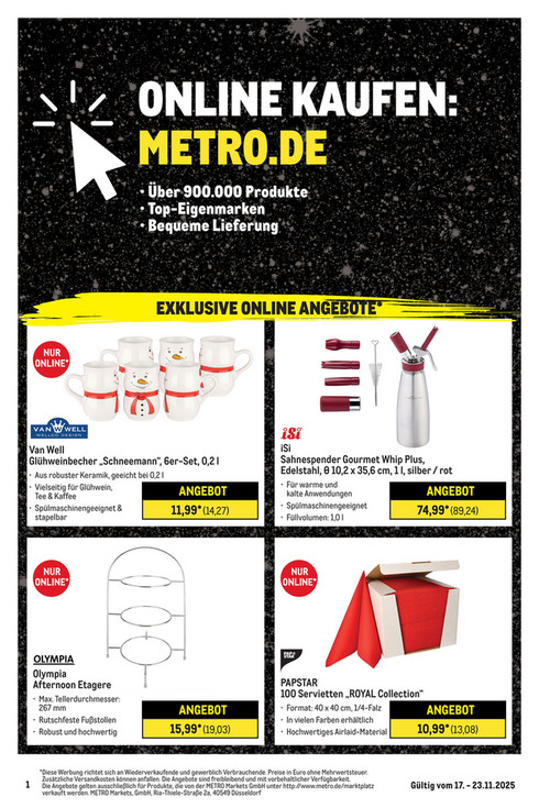 Online: Wochen-Angebote