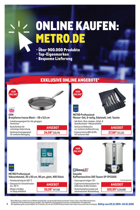 Online: Wochen-Angebote