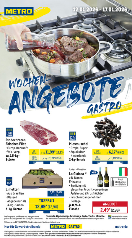 Wochen-Angebote Gastro