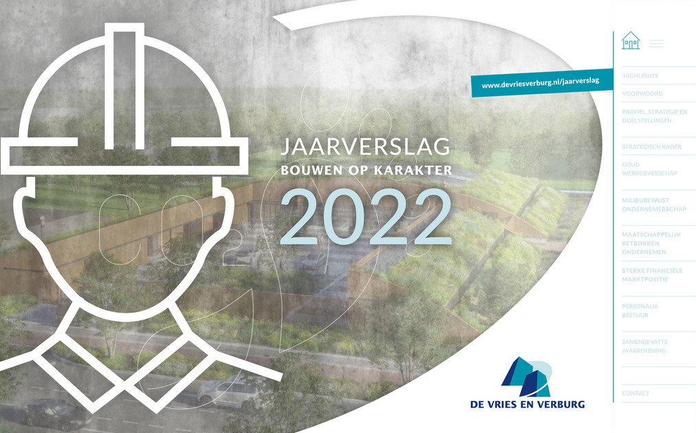 De Vries En Verburg - Jaarverslag 2022 De Vries En Verburg - Page 1