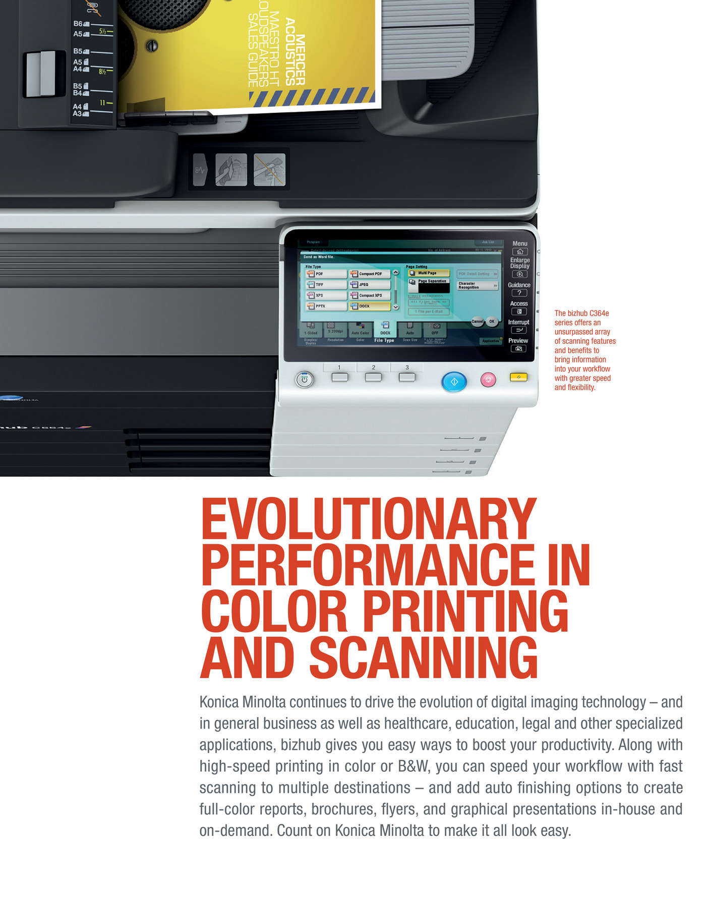 SaFF - Konica Minolta bizhub C364e C284e C224e Brochure - Sayfa 3