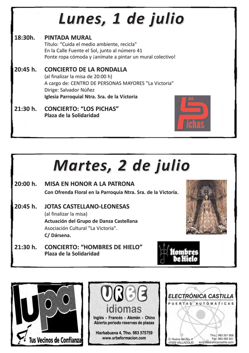 My publications - Fiestas Populares La Victoria 2019 - Página 12 - Created  with Publitas.com