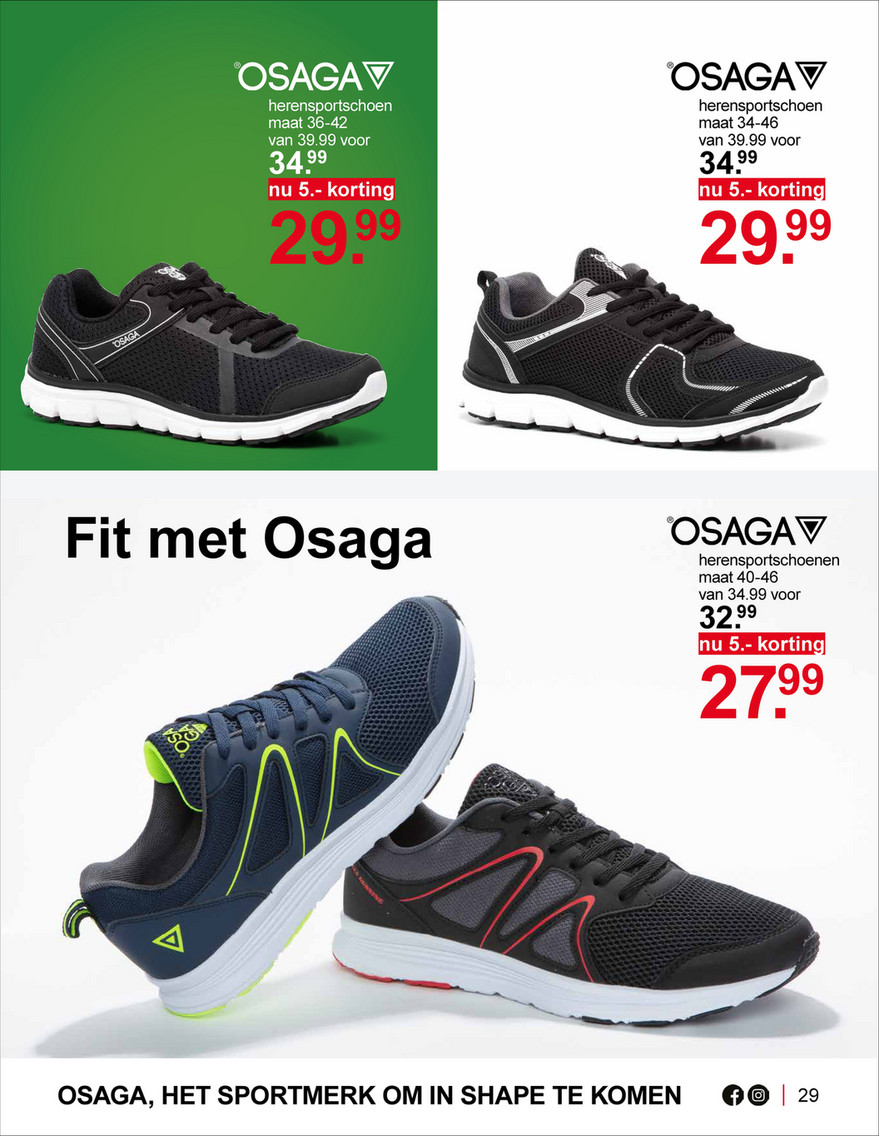 Scapino Osaga Pro hardloopschoenen blauw - Schoenen.nl