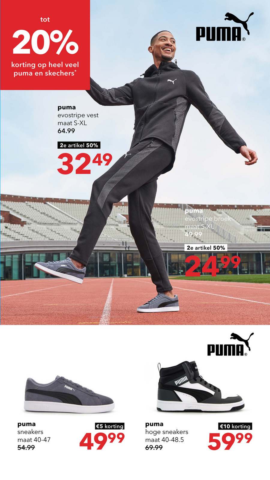 Scapino discount puma joggingbroek