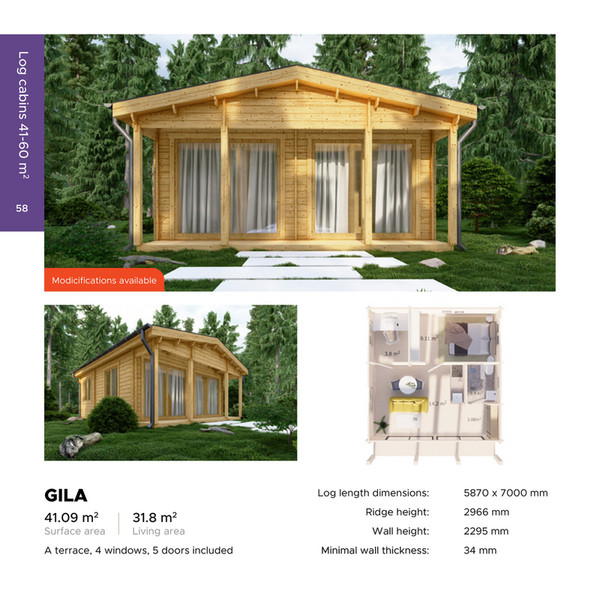 Timber Cabins - Timber Cabins EN 2023-2024 B2b - Page 58-59 - Created ...