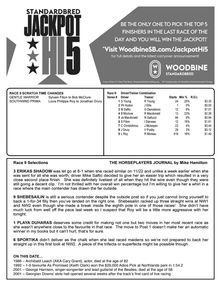 Woodbine Entertainment 1129 Wdbh Page 24 25 Created With Publitas Com