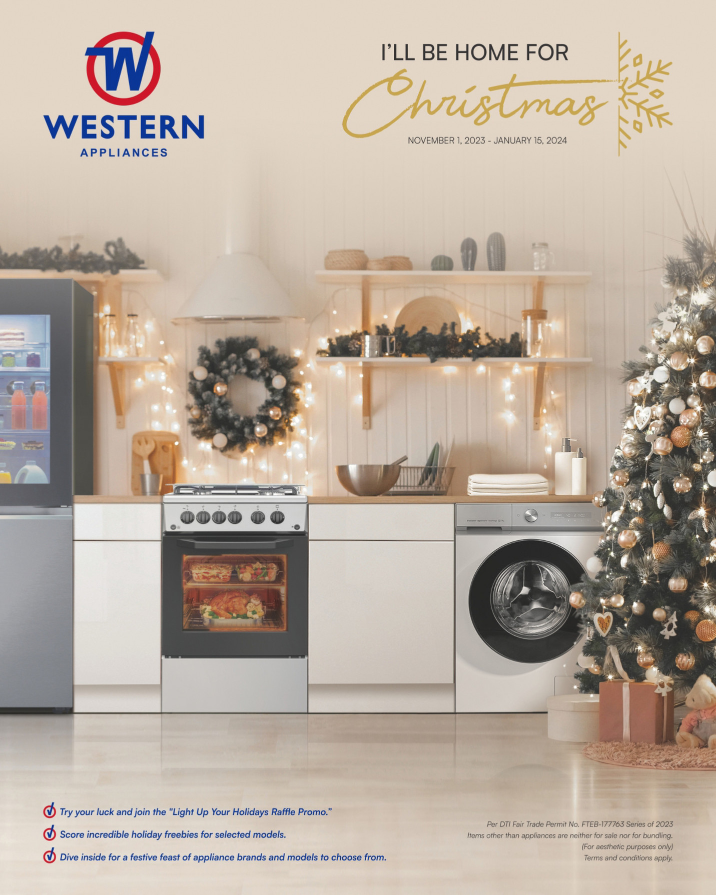 Western Appliances I'll Be Home For Christmas Appliance Catalogue