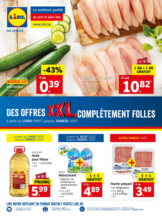 Folder Lidl du 09/07/2018 au 14/07/2018 - Promos début Juillet.pdf