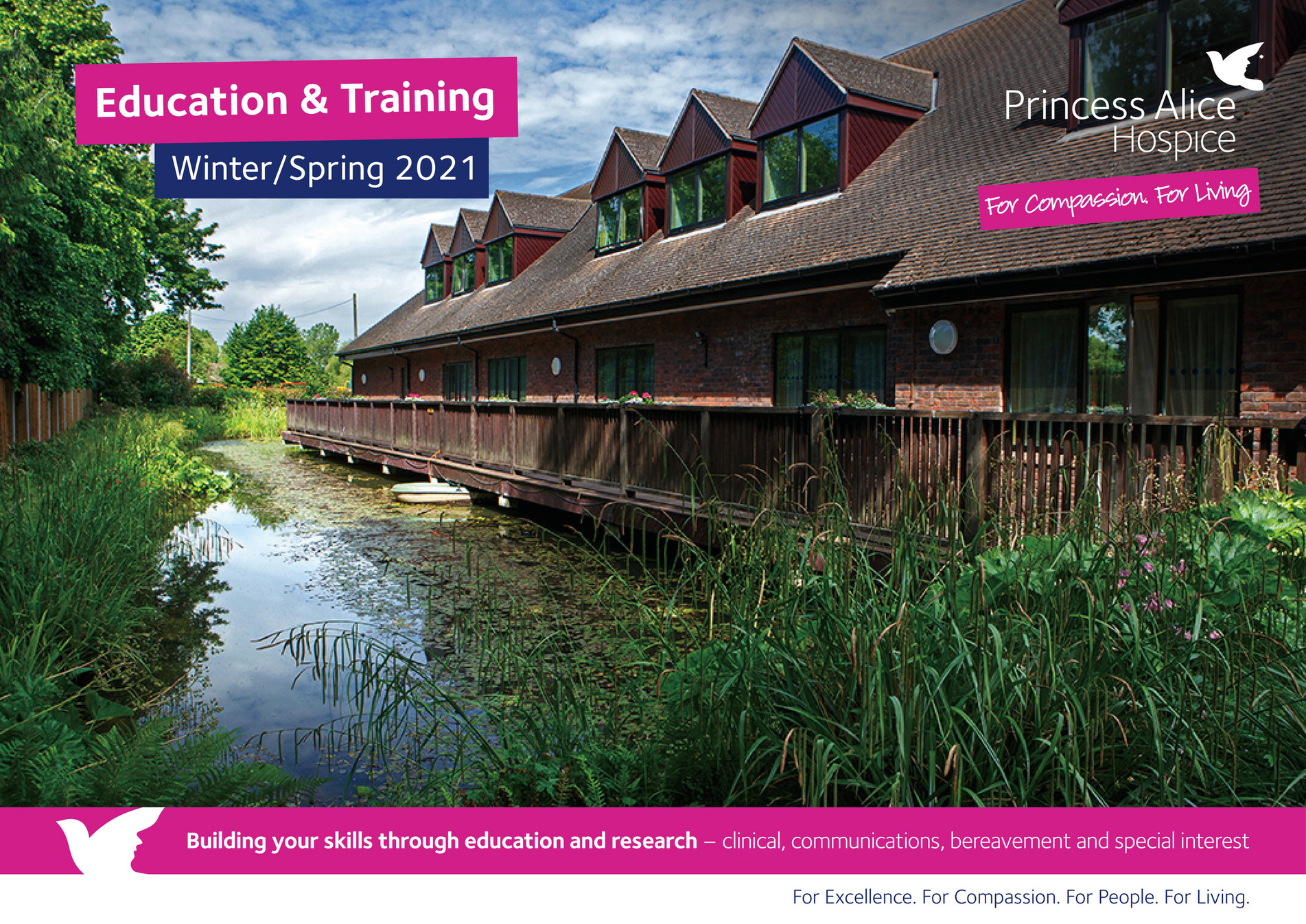 Princess Alice Hospice education courses calendar 2021 Page 2