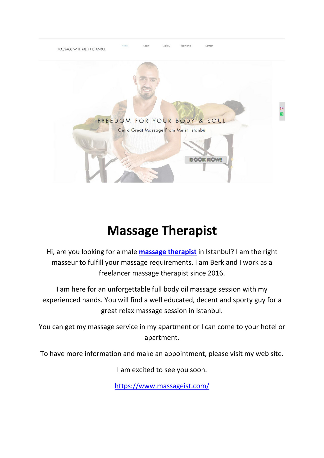My Publications Massage Therapist Page 1 Created With 4201