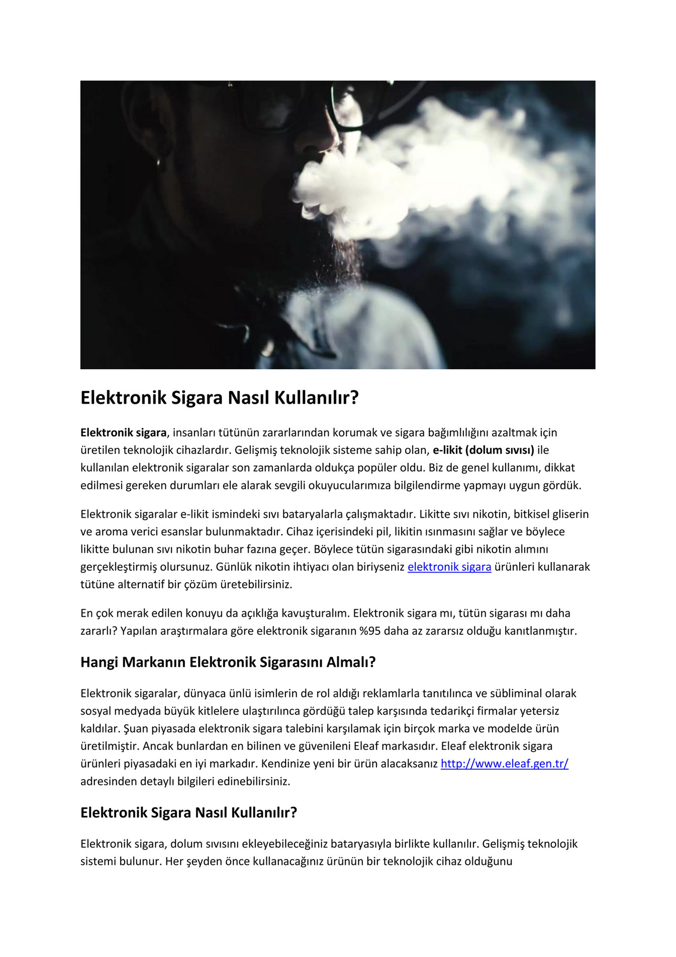 My Publications Elektronik Sigara Nasıl Kullanılır Page 2 Created