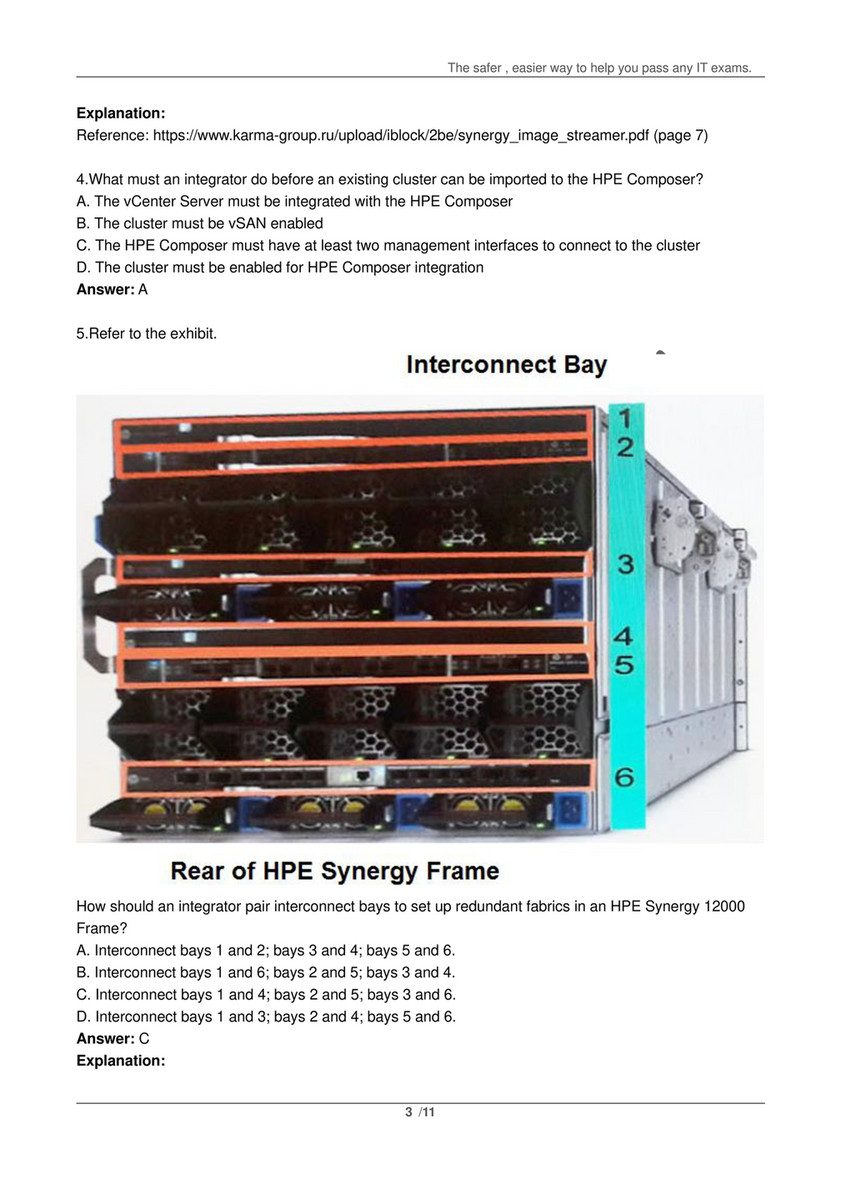 New HPE0-V24 Test Questions