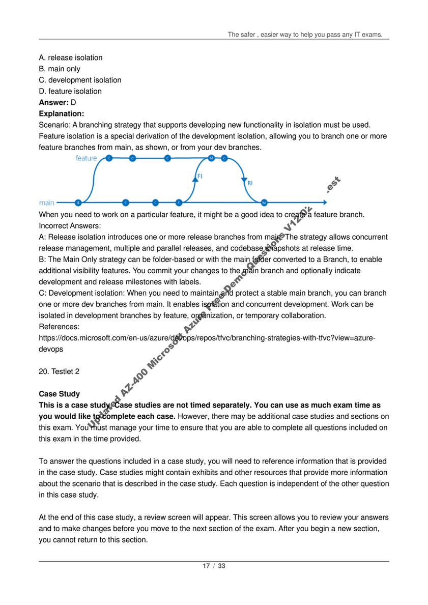 Reliable Study AZ-400 Questions