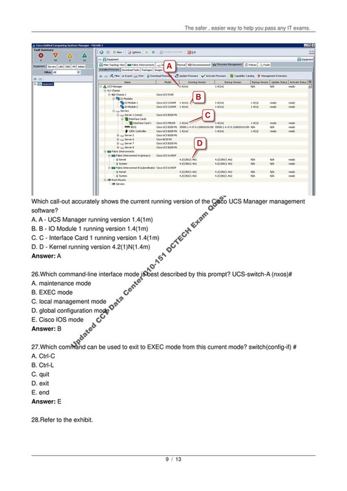 Exam 010-151 Vce Format