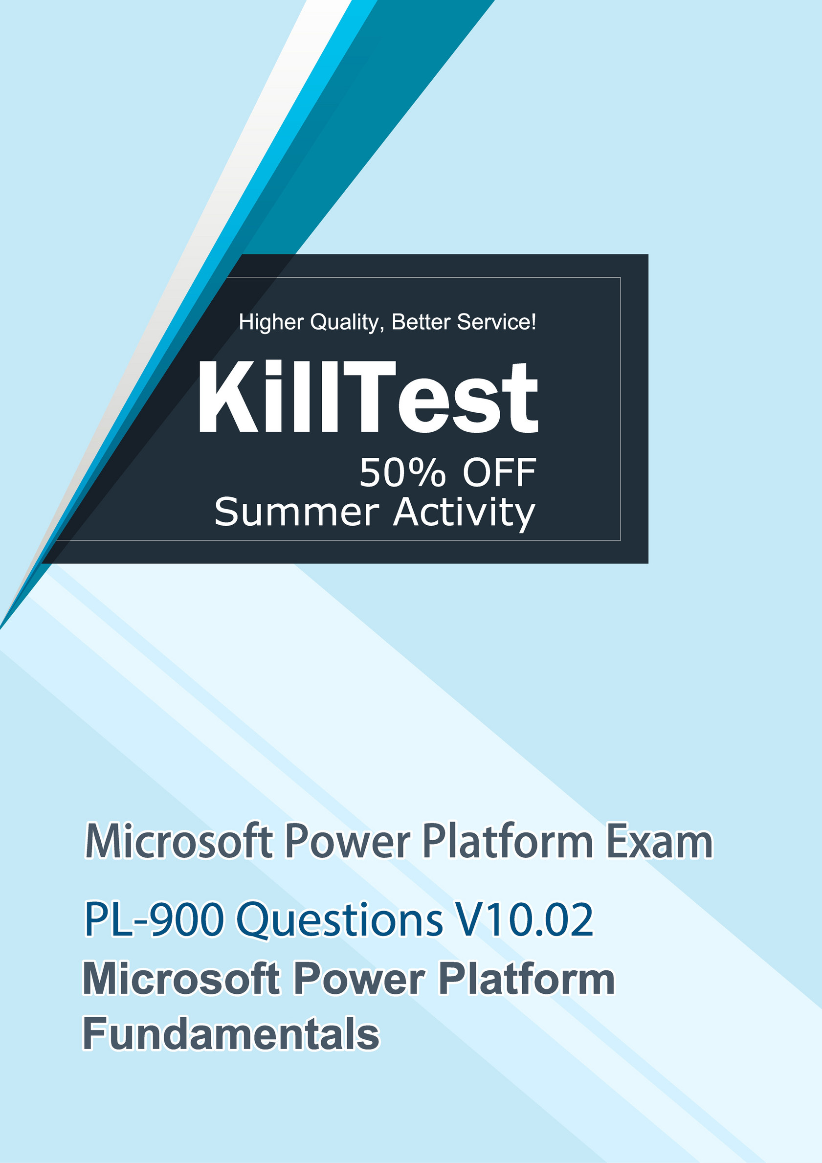 Killtest - Updated Microsoft Power Platform PL-900 Exam Questions V10.02  Killtest - Page 2-3 - Created with Sns-Brigh10