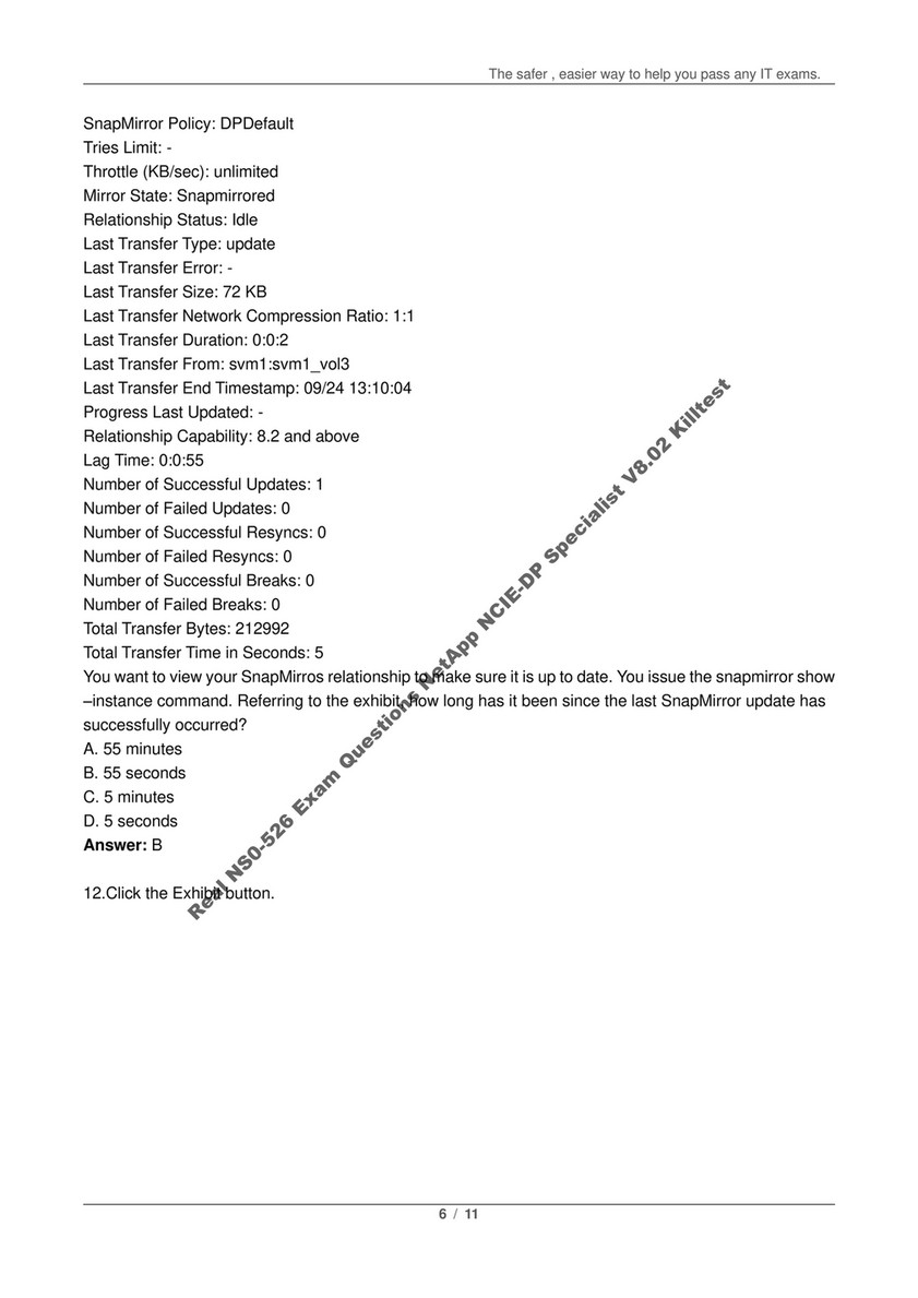 NS0-003 Latest Braindumps Questions