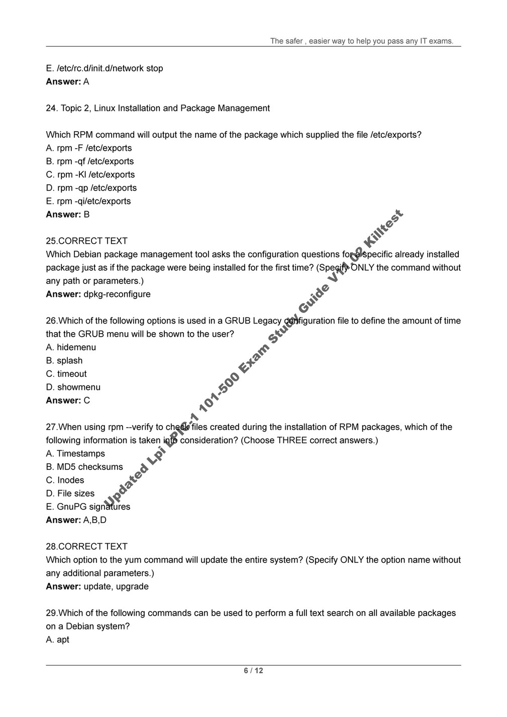 101-500 Exam Fragen